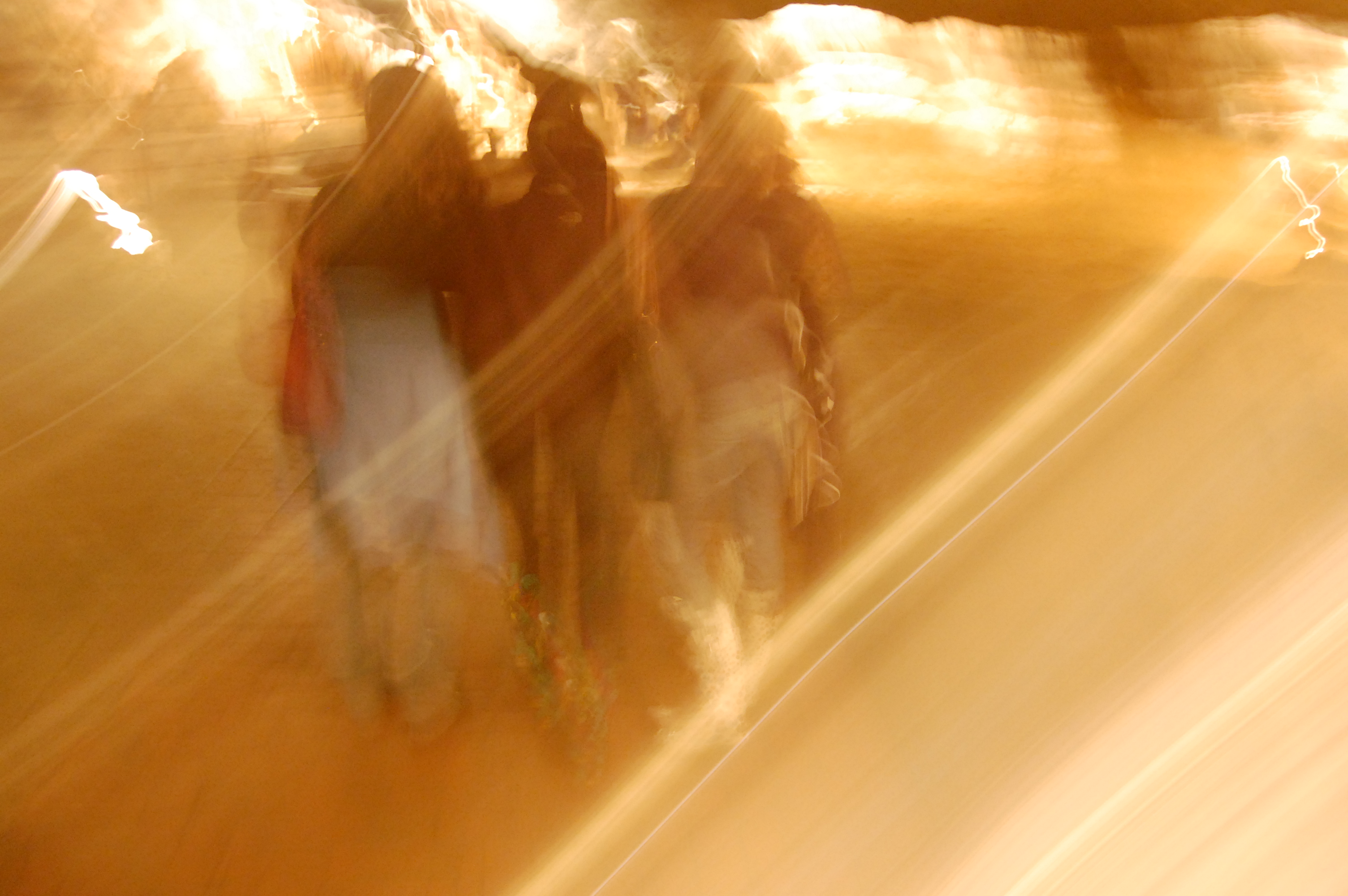 Distorted Glowing Image: Photo by Carl Larsen